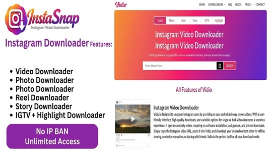 Instagram Video Downloader Script - Download Reels, IGTV & Highlights (API Included)